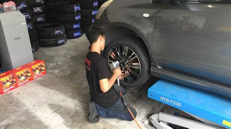 'Balancing’ dan ‘alignment’ tayar .